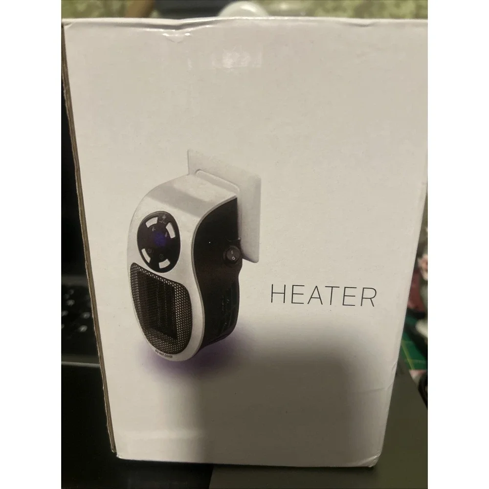 Wall Heater with Remote Control Thermostat Timer Plug-In Space Heater